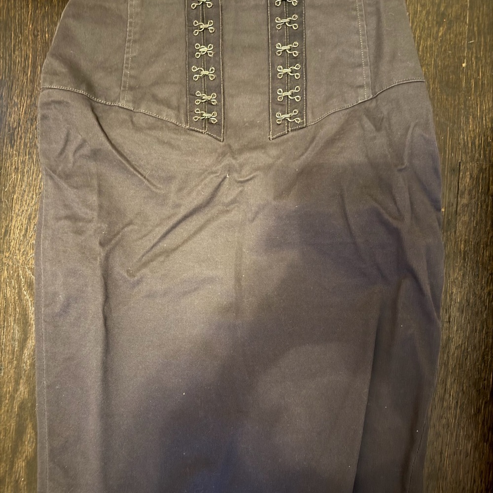 Anthropologie Black Pencil Skirt